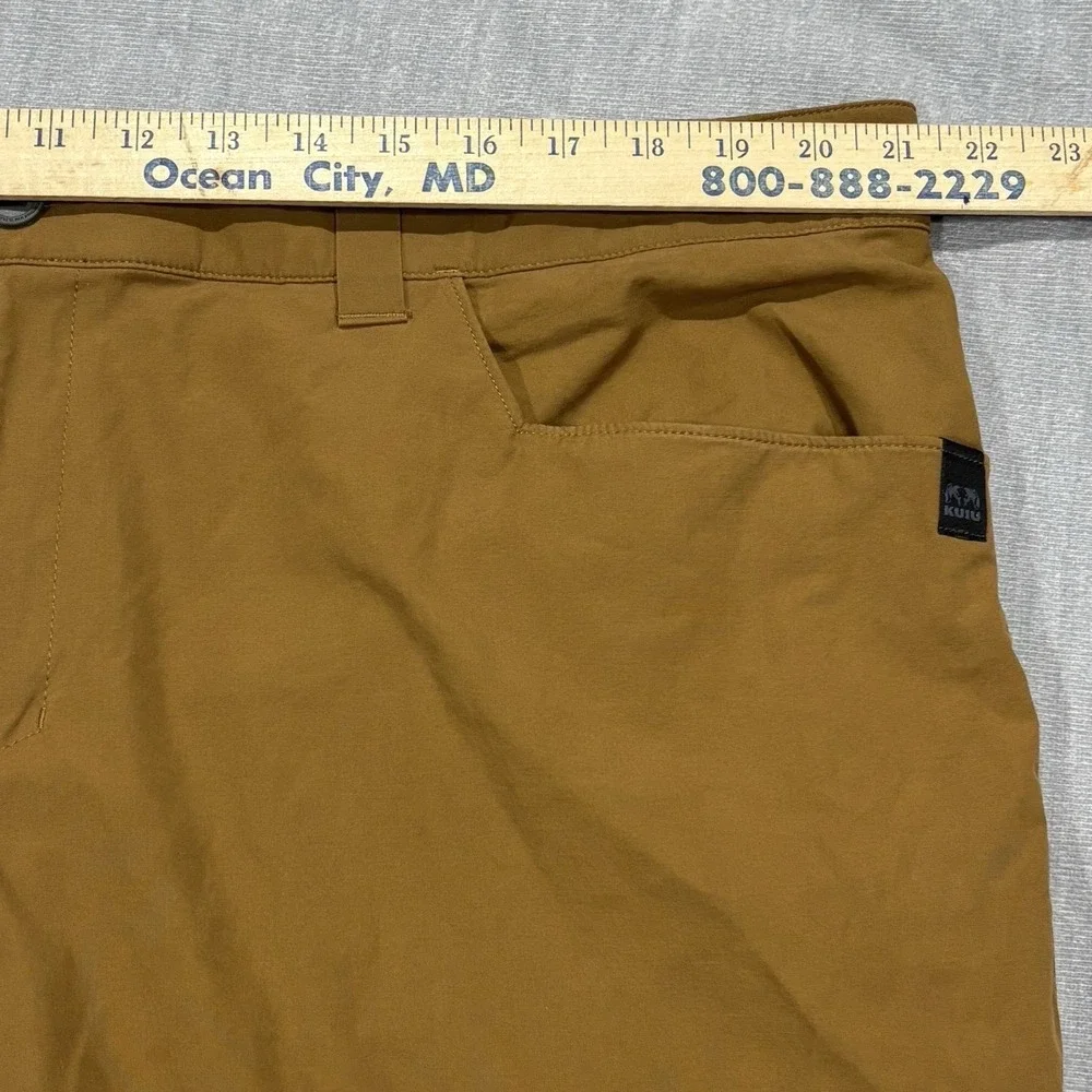 Kuiu Bridger Pants Mens 42x32 Brown Outdoor Hunting Stretch Flawed ***read***